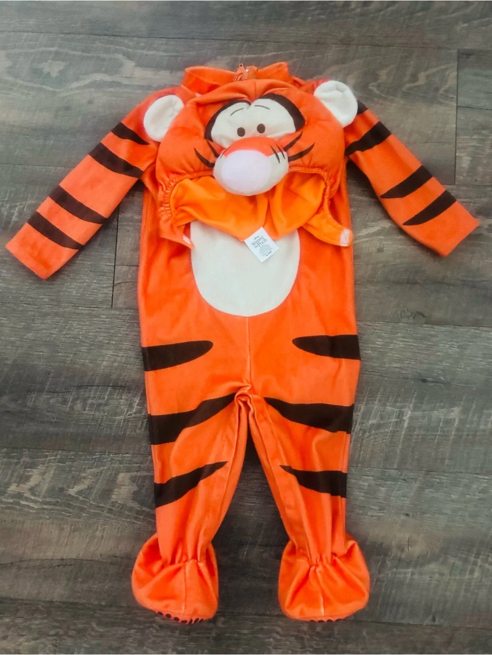 plush Winnie the Pooh Toddler Deluxe Tigger Costume